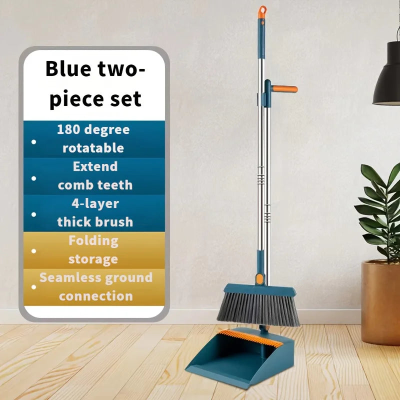 NeatHome™ 2-Piece Sweeping Broom Set