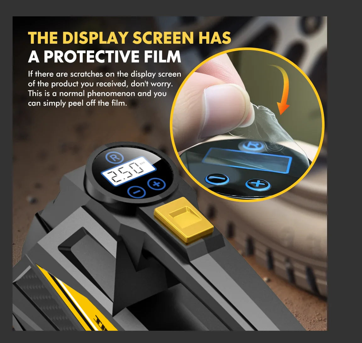 TurboAir™ 12V Auto- und Fahrradreifenpumpe