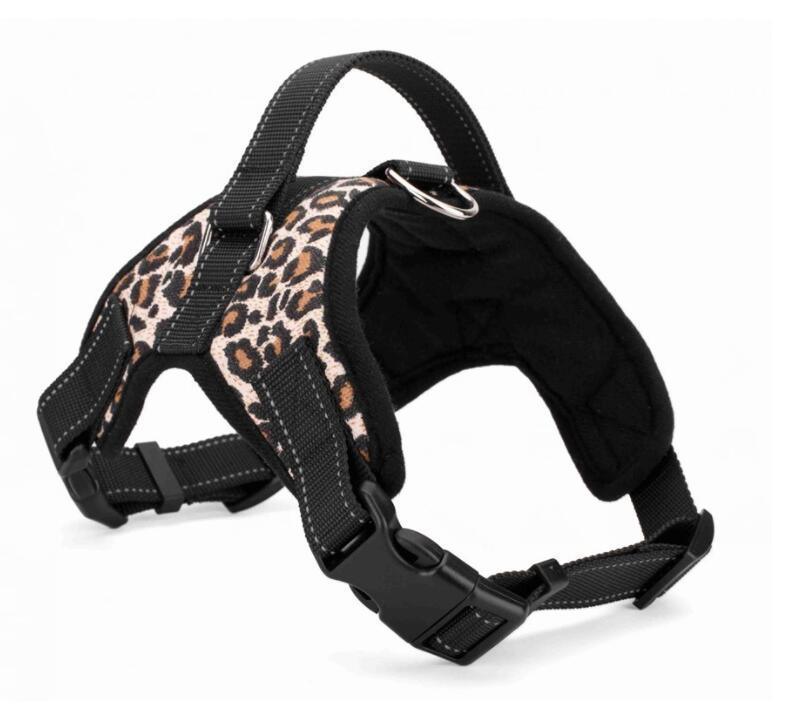 Adjustable dog harness with optional accessories
