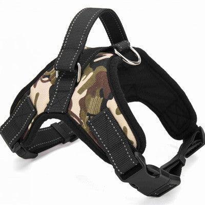 Adjustable dog harness with optional accessories