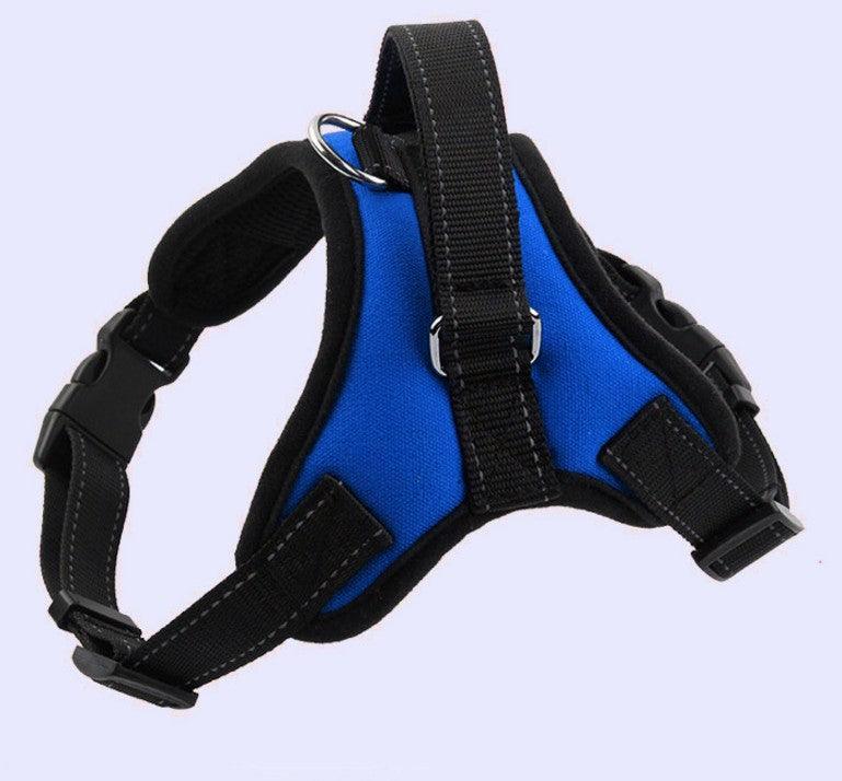 Adjustable dog harness with optional accessories