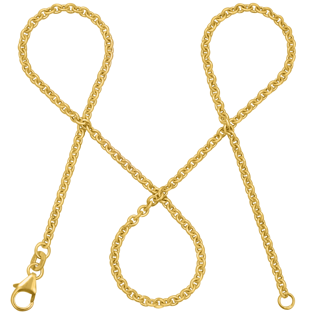 Fine anchor chain – 14 karat solid gold