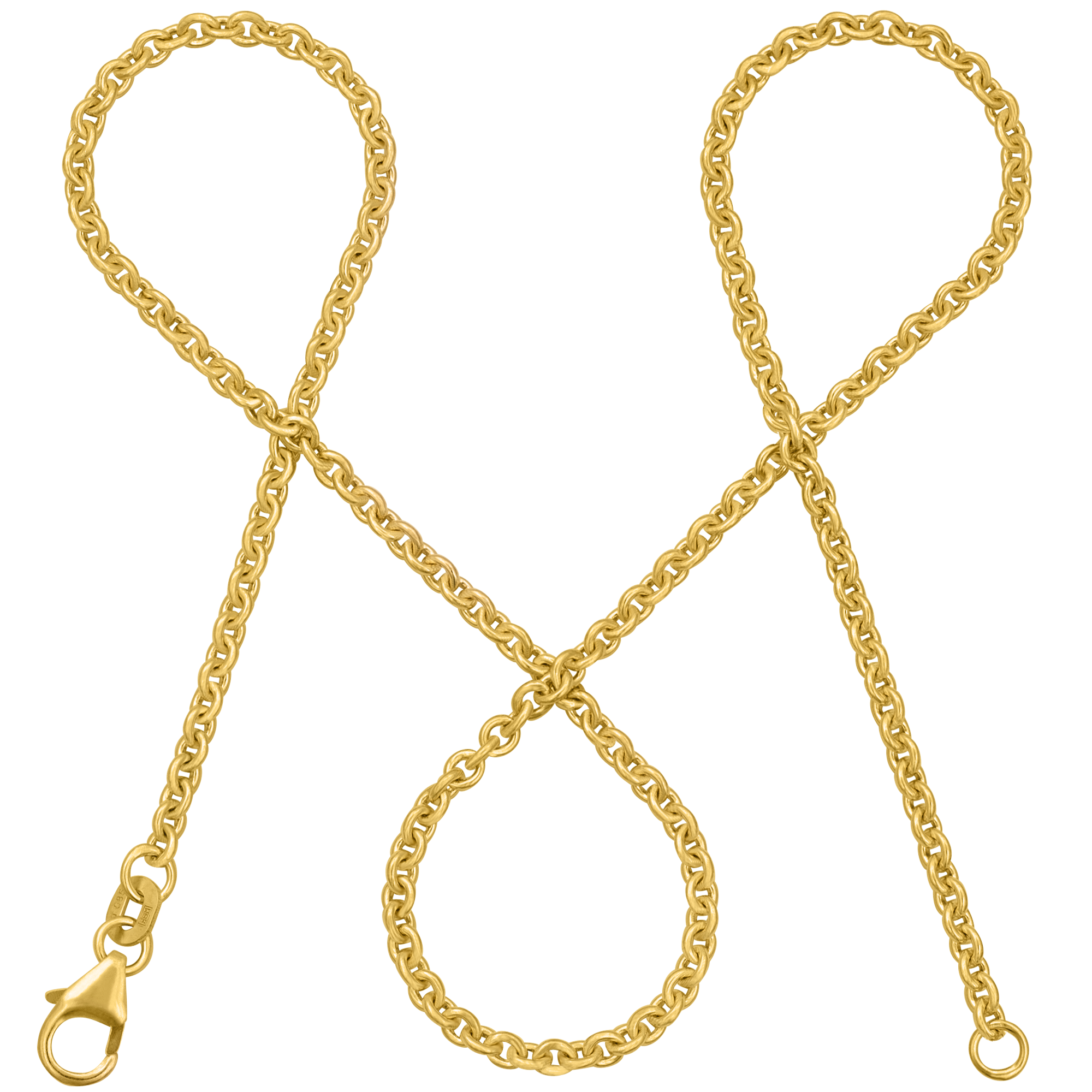 Fine anchor chain – 14 karat solid gold
