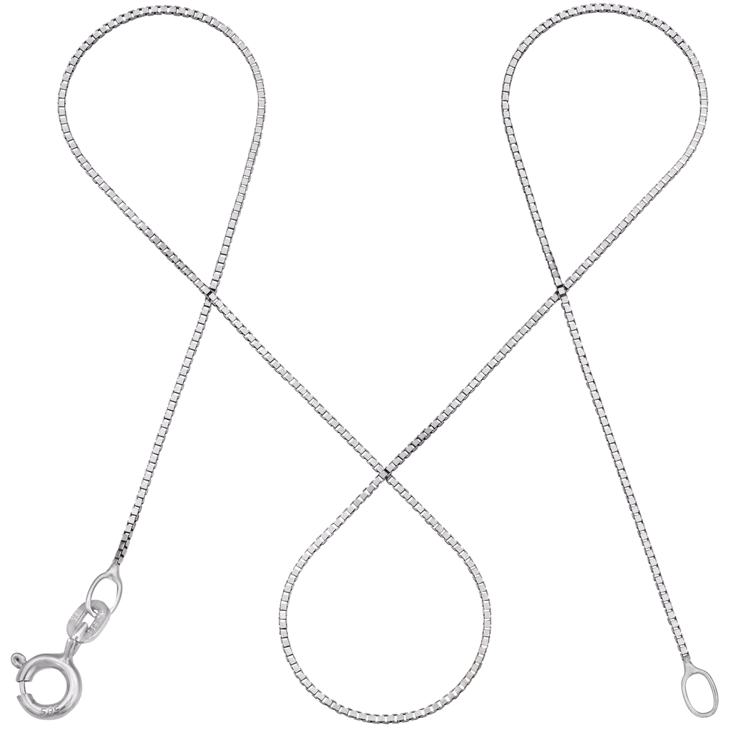 Fine Venetian chain – 14 karat white gold