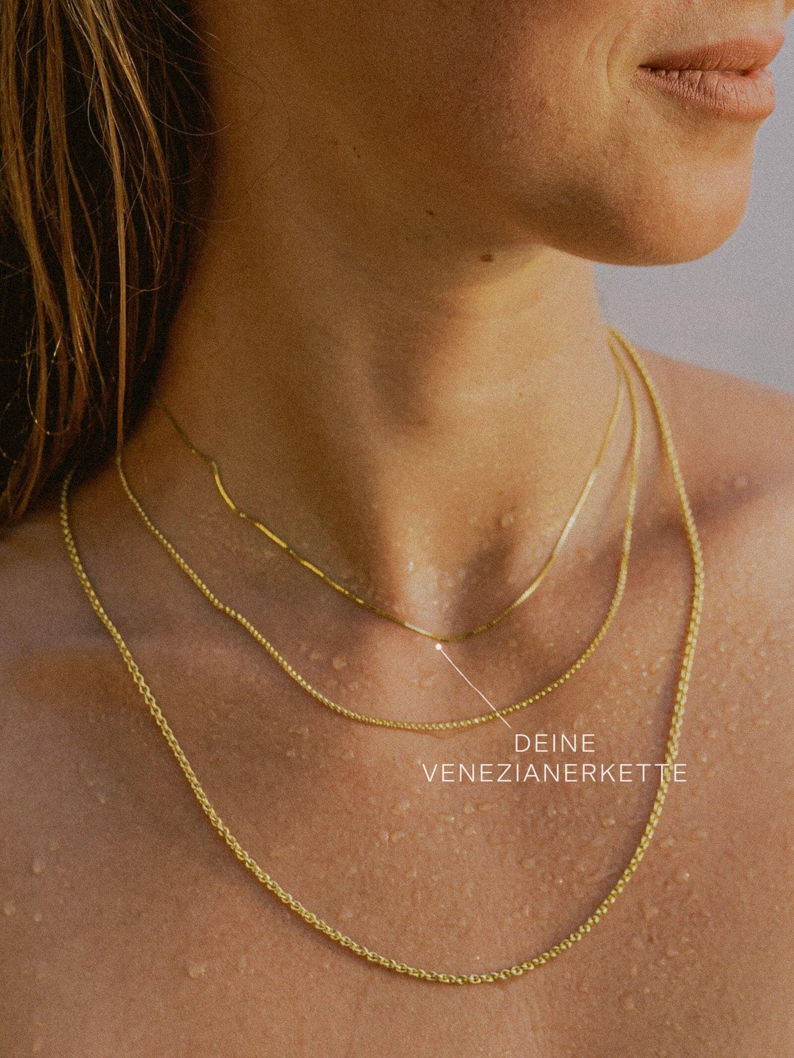 Fine Venetian chain – 14 karat solid gold