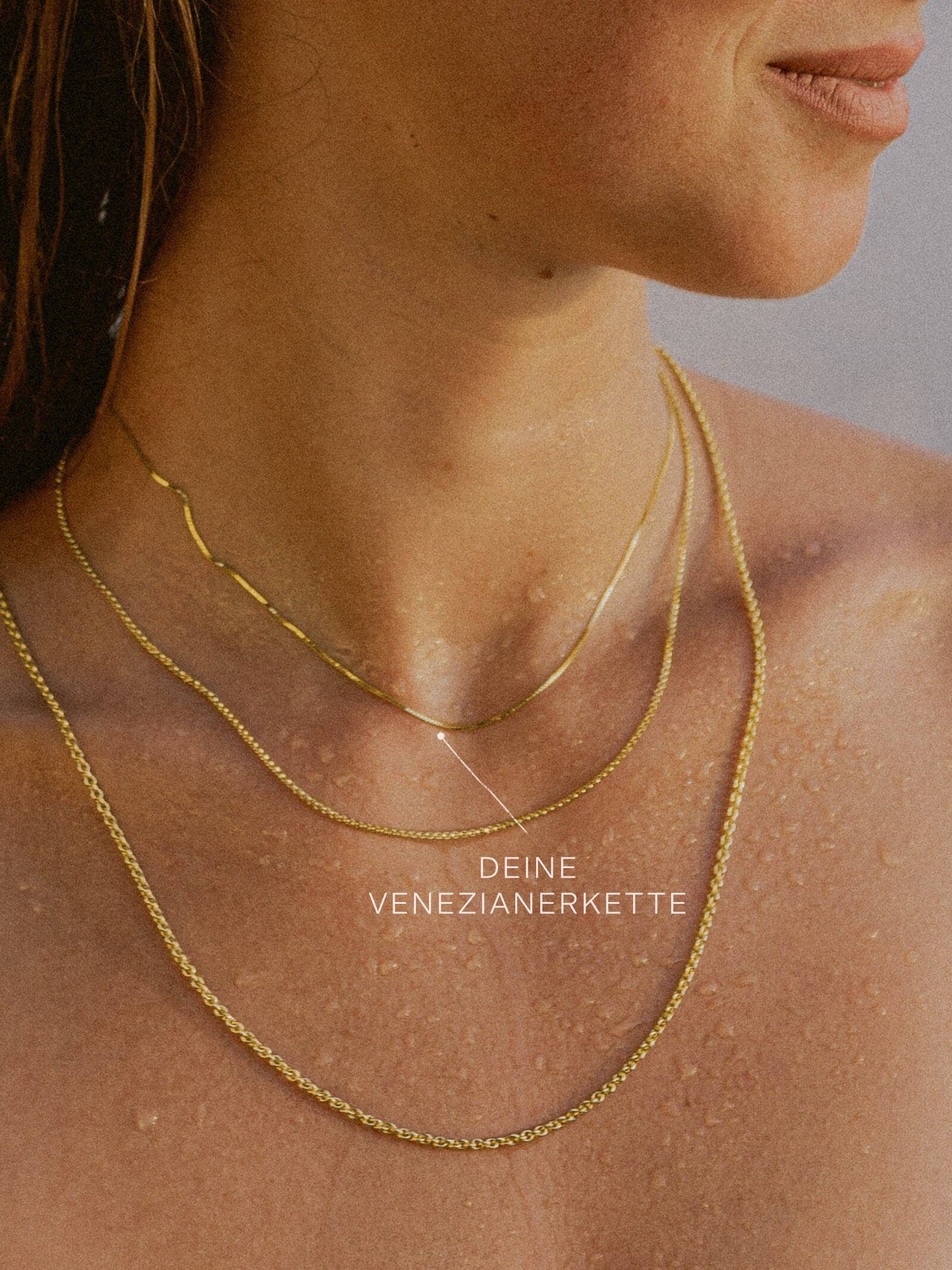 Fine Venetian chain – 14 karat solid gold